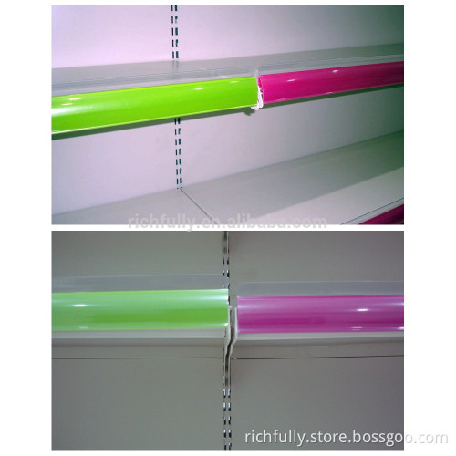 Low price beautiful CE certificate steel supermarket pharmacy shelves for sale